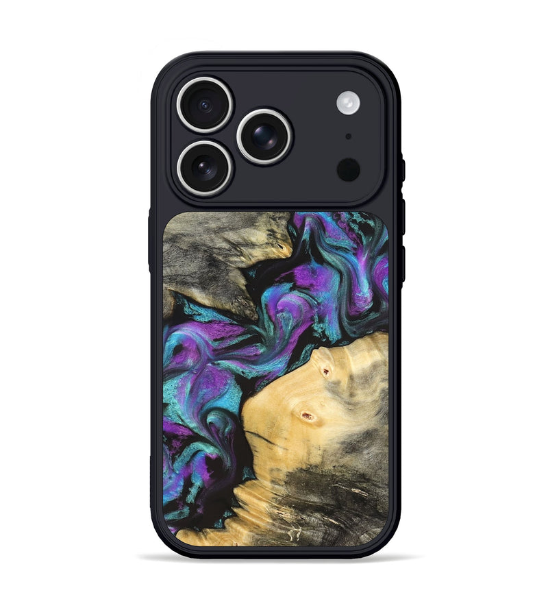 iPhone 17 Pro Wood Phone Case - Frankie (Purple, 822110)