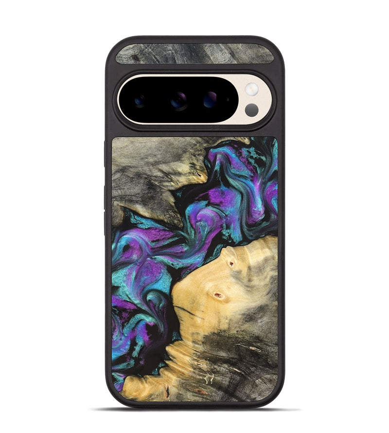 Pixel 10 Wood Phone Case - Frankie (Purple, 822110)
