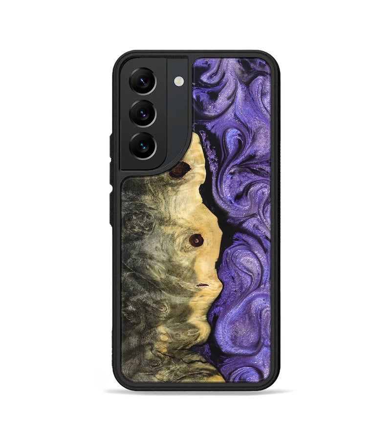Galaxy S22 Wood Phone Case - Ashanti (Purple, 822111)