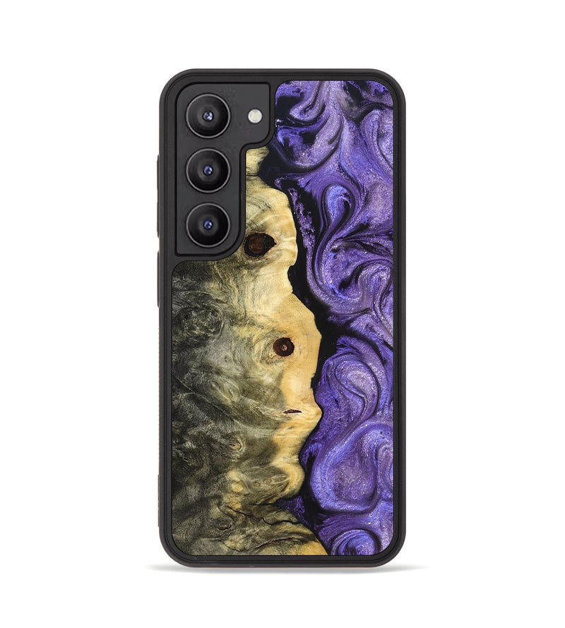 Galaxy S23 Wood Phone Case - Ashanti (Purple, 822111)