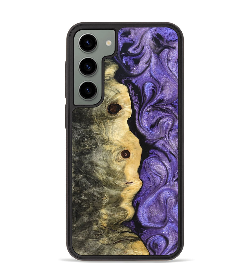 Galaxy S23 Plus Wood Phone Case - Ashanti (Purple, 822111)