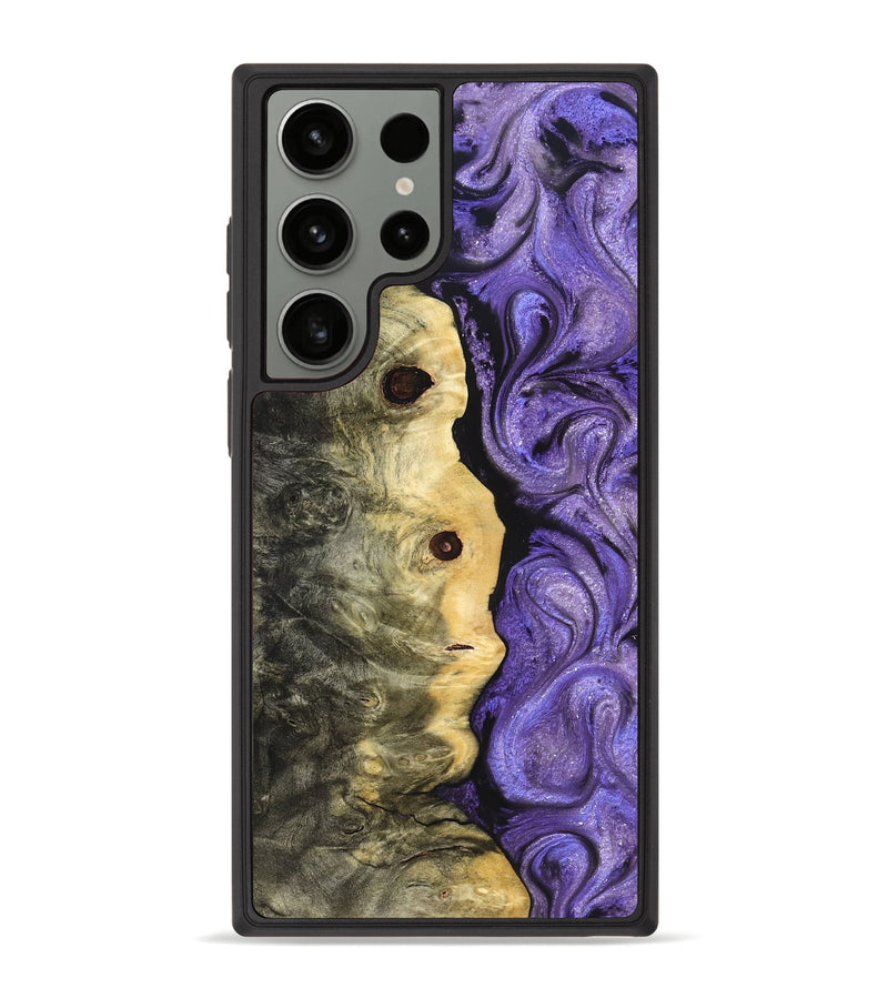 Galaxy S23 Ultra Wood Phone Case - Ashanti (Purple, 822111)