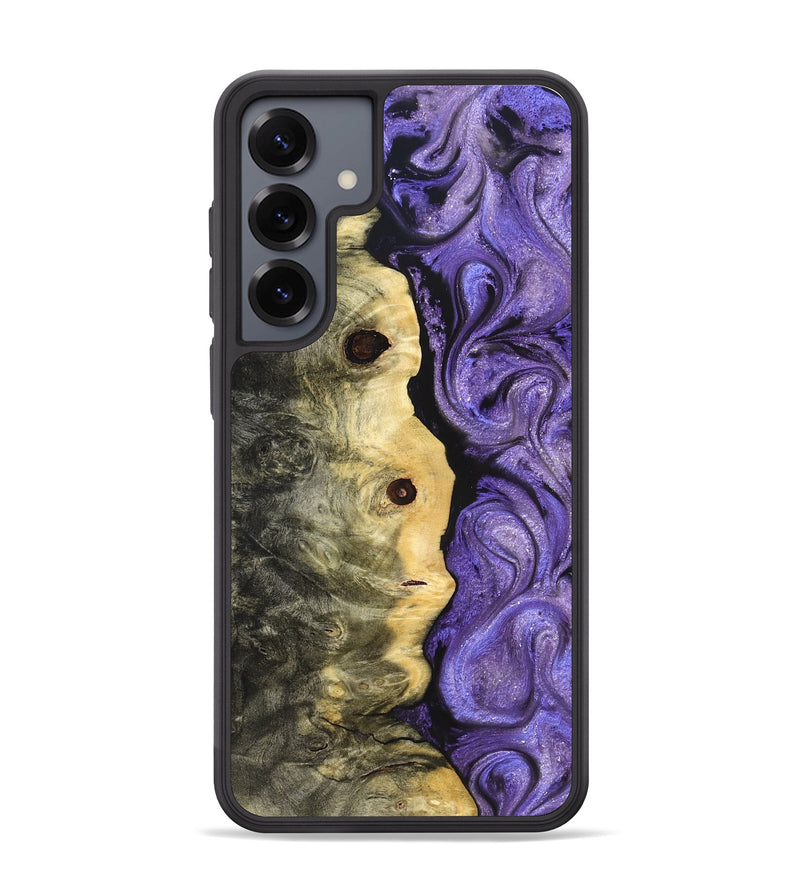 Galaxy S25 Plus Wood Phone Case - Ashanti (Purple, 822111)