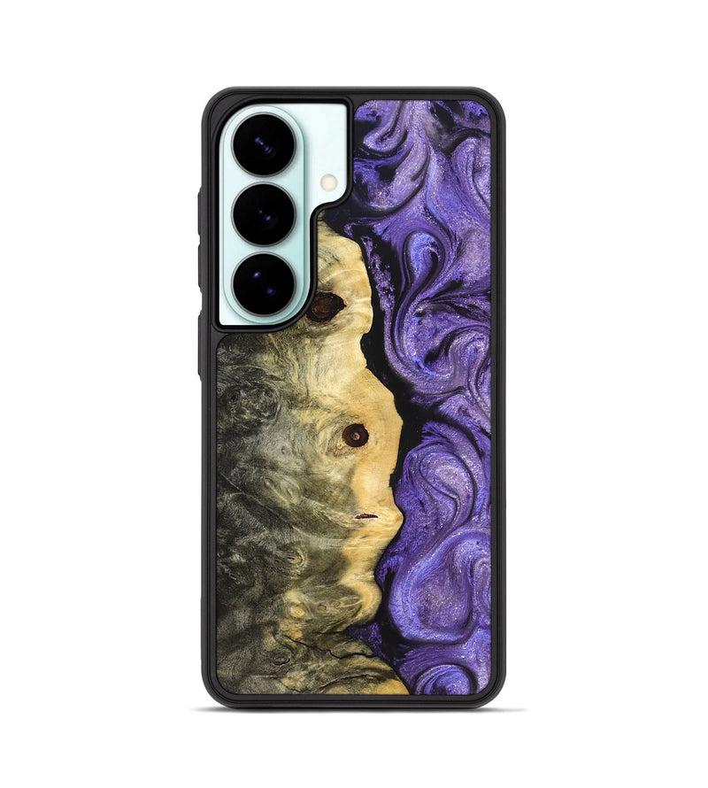 Galaxy S26 Wood Phone Case - Ashanti (Purple, 822111)