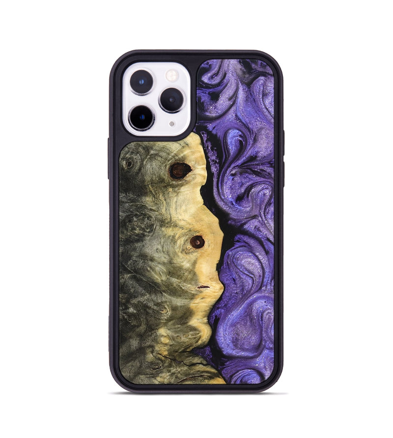 iPhone 11 Pro Wood Phone Case - Ashanti (Purple, 822111)