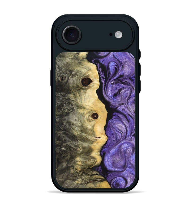 iPhone 17 Air Wood Phone Case - Ashanti (Purple, 822111)