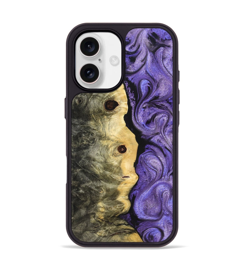 iPhone 17 Wood Phone Case - Ashanti (Purple, 822111)