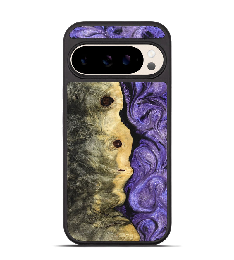 Pixel 10 Wood Phone Case - Ashanti (Purple, 822111)