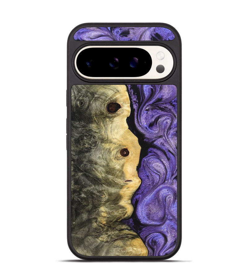 Pixel 9 Pro Wood Phone Case - Ashanti (Purple, 822111)