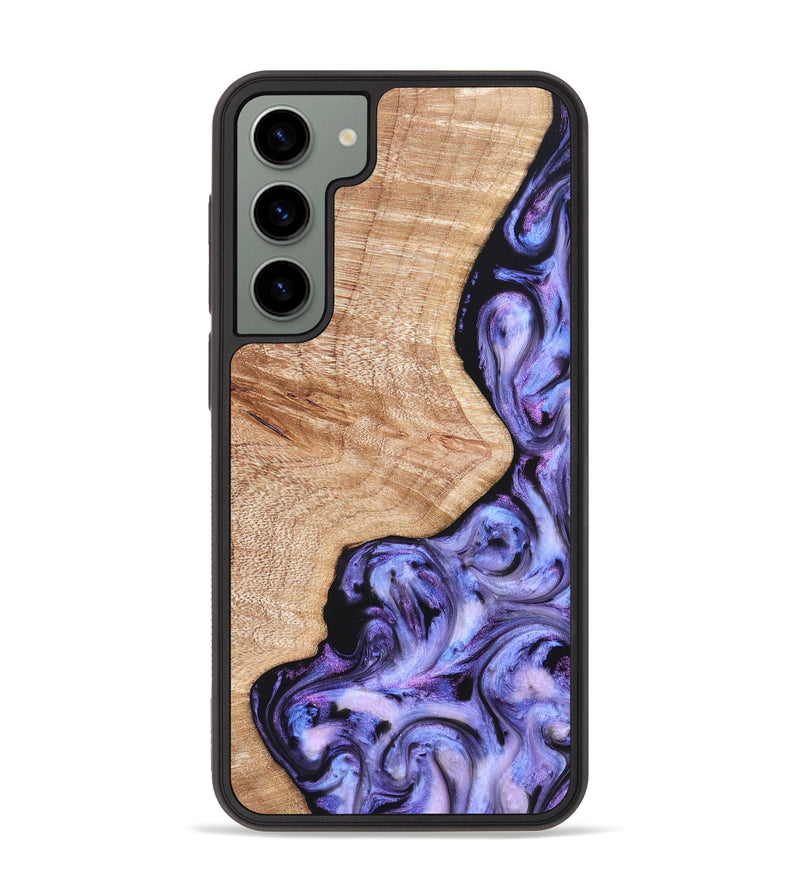 Galaxy S23 Plus Wood Phone Case - Duke (Purple, 822113)