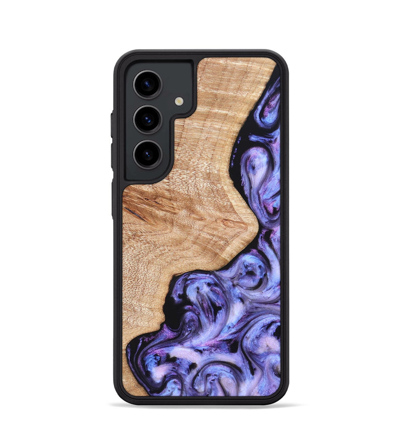 Galaxy S24 Wood Phone Case - Duke (Purple, 822113)