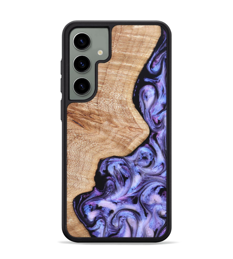Galaxy S24 Plus Wood Phone Case - Duke (Purple, 822113)