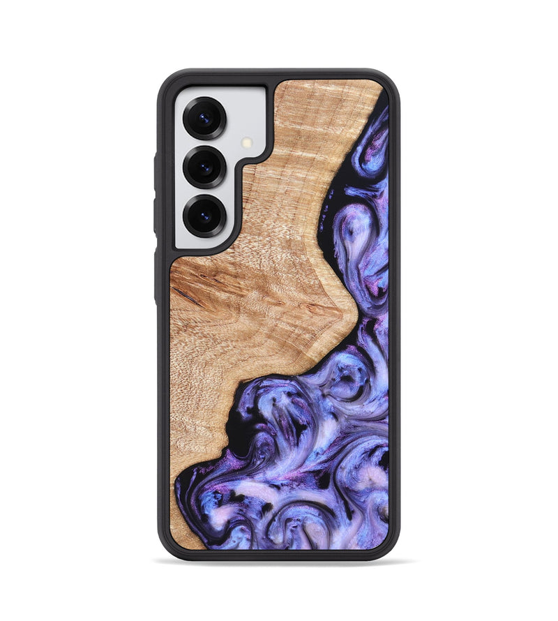 Galaxy S25 Wood Phone Case - Duke (Purple, 822113)
