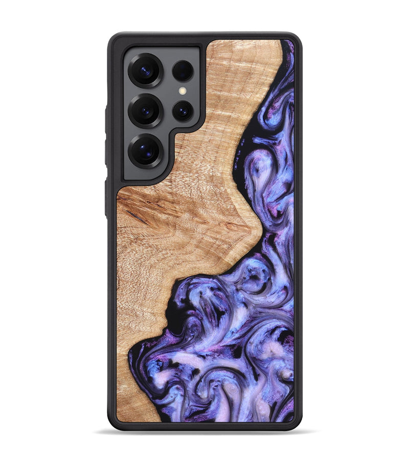 Galaxy S25 Ultra Wood Phone Case - Duke (Purple, 822113)