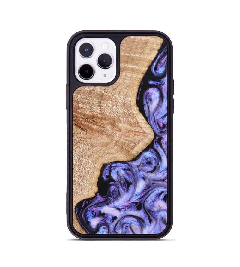 iPhone 11 Pro Wood Phone Case - Duke (Purple, 822113)