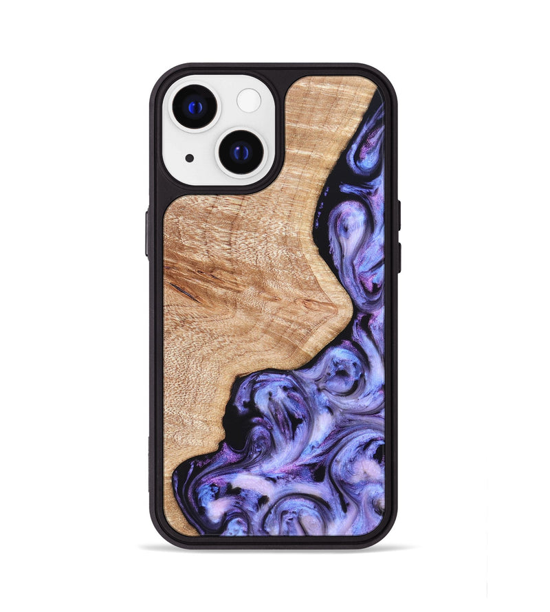 iPhone 13 Wood Phone Case - Duke (Purple, 822113)