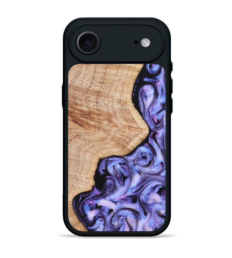 iPhone 17 Air Wood Phone Case - Duke (Purple, 822113)