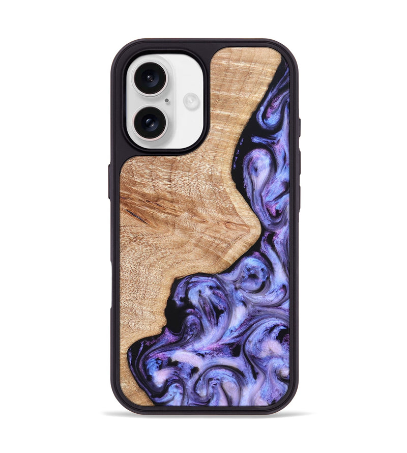 iPhone 17 Wood Phone Case - Duke (Purple, 822113)