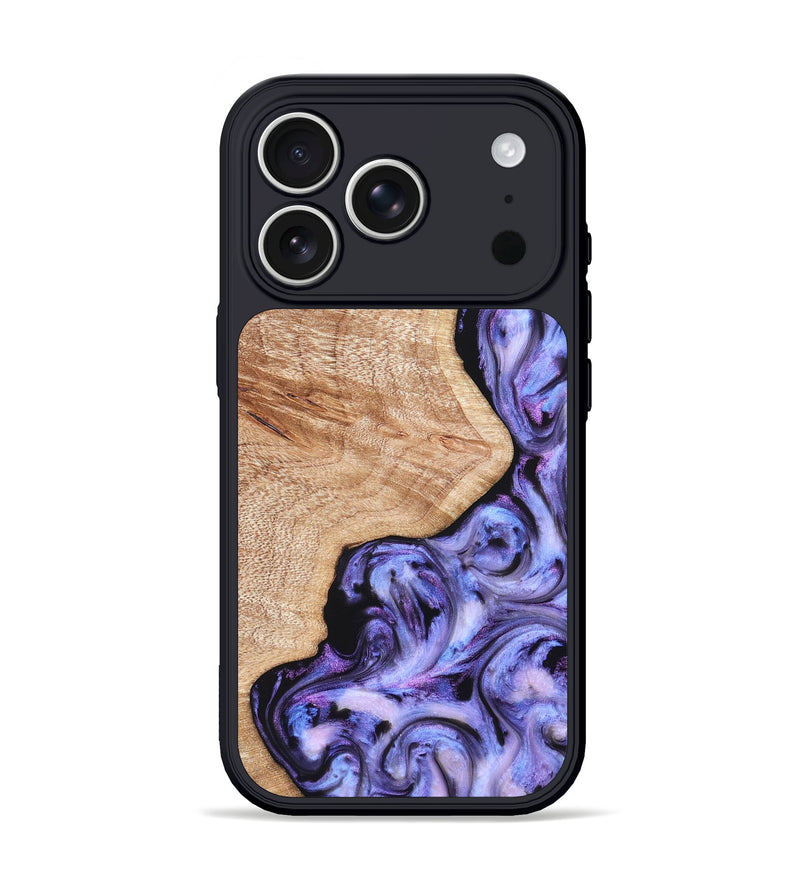 iPhone 17 Pro Wood Phone Case - Duke (Purple, 822113)