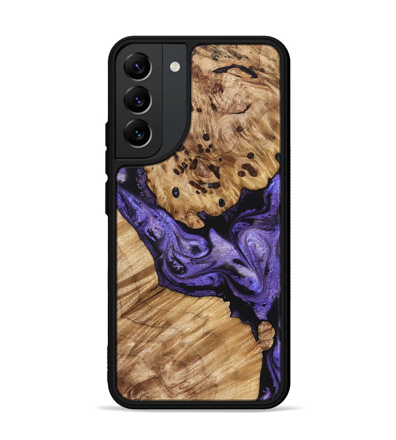 Galaxy S22 Plus Wood Phone Case - Cheryle (Purple, 822114)