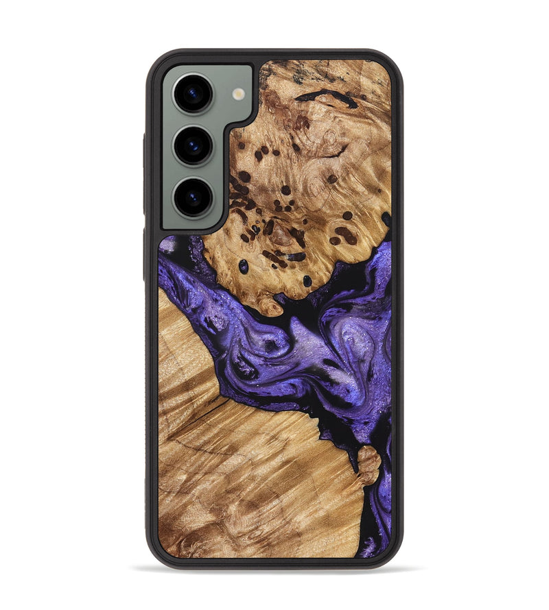 Galaxy S23 Plus Wood Phone Case - Cheryle (Purple, 822114)