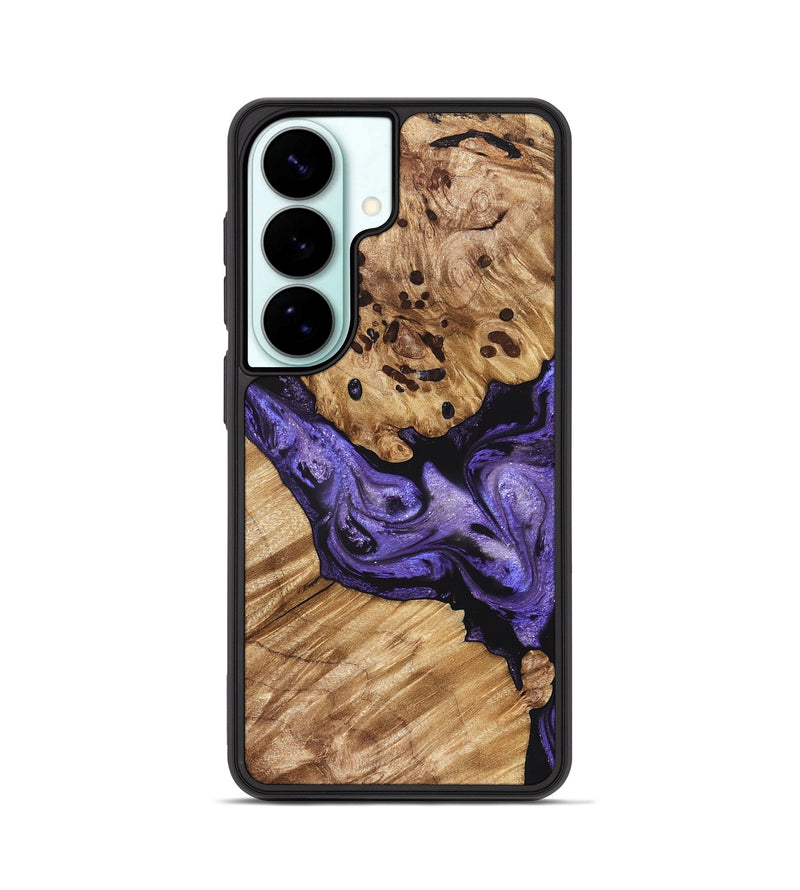 Galaxy S26 Wood Phone Case - Cheryle (Purple, 822114)