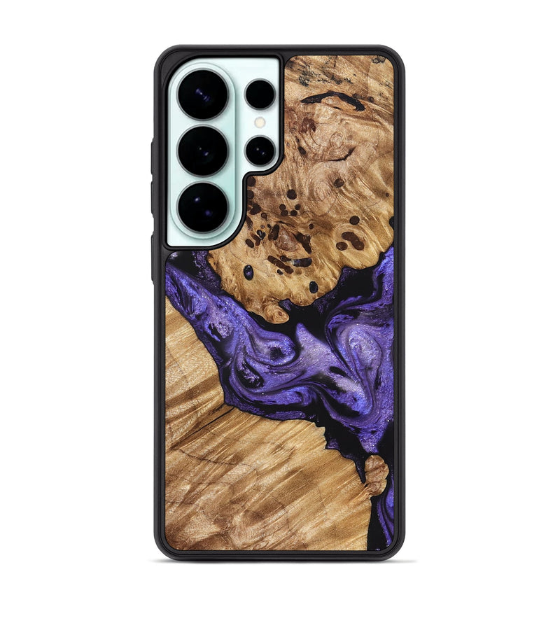 Galaxy S26 Ultra Wood Phone Case - Cheryle (Purple, 822114)