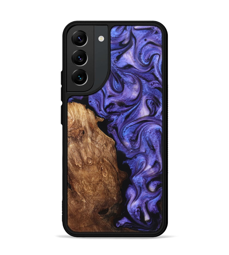 Galaxy S22 Plus Wood Phone Case - Giana (Purple, 822115)