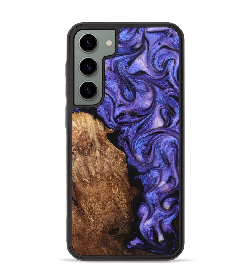Galaxy S23 Plus Wood Phone Case - Giana (Purple, 822115)