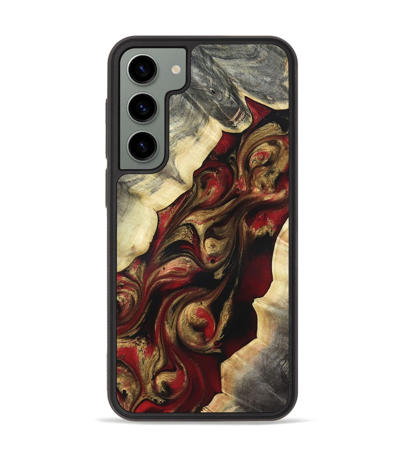 Galaxy S23 Plus Wood Phone Case - Carrol (Red, 822116)