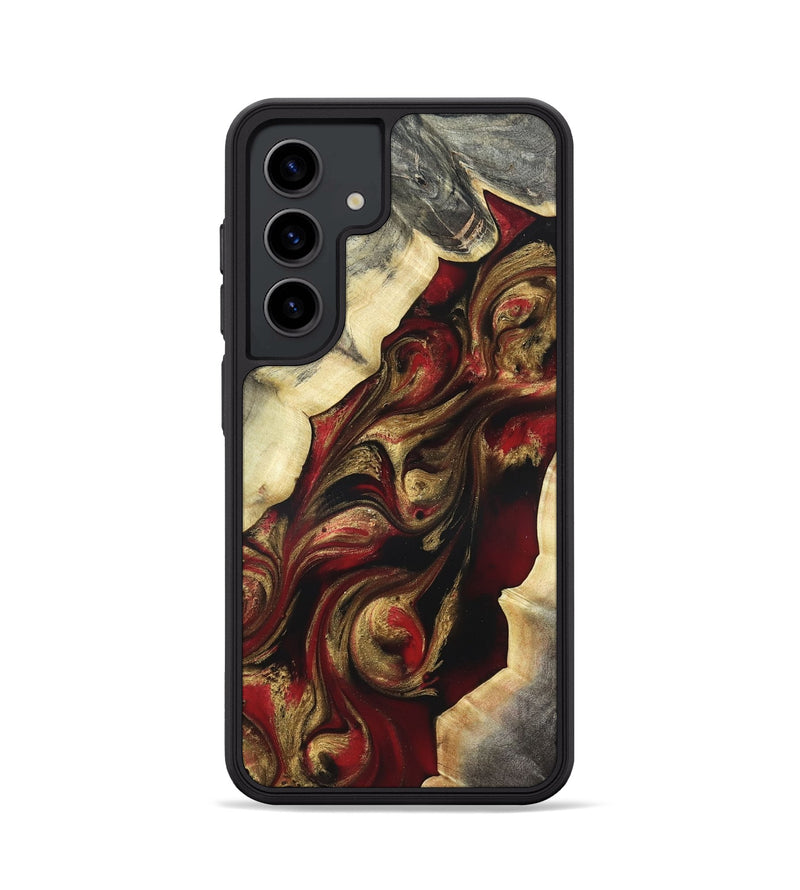 Galaxy S24 Wood Phone Case - Carrol (Red, 822116)