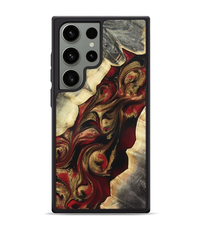 Galaxy S24 Ultra Wood Phone Case - Carrol (Red, 822116)