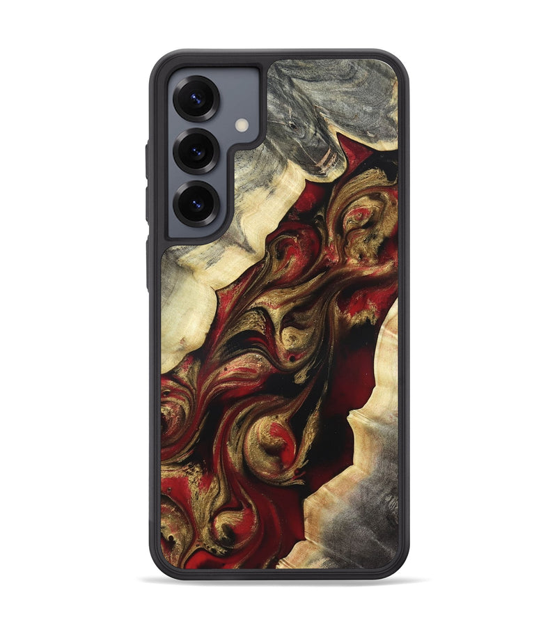Galaxy S25 Plus Wood Phone Case - Carrol (Red, 822116)