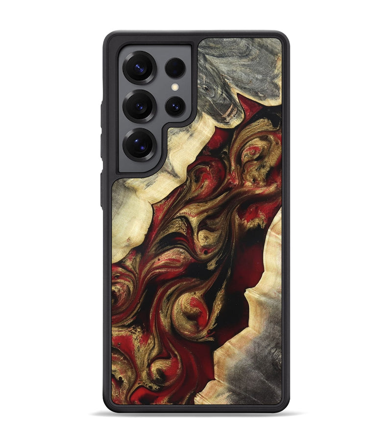Galaxy S25 Ultra Wood Phone Case - Carrol (Red, 822116)