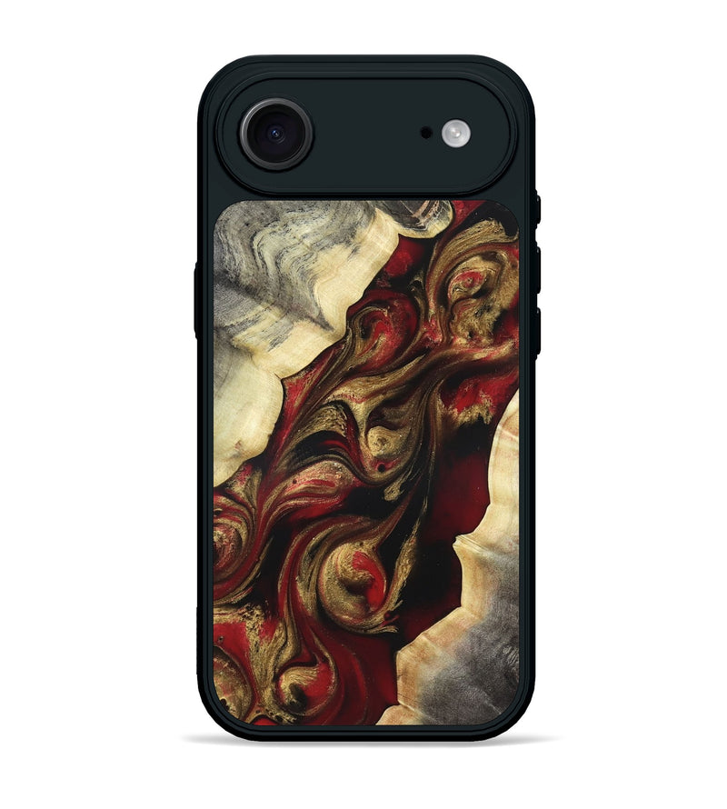 iPhone 17 Air Wood Phone Case - Carrol (Red, 822116)