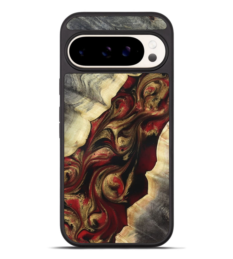 Pixel 9 Pro XL Wood Phone Case - Carrol (Red, 822116)