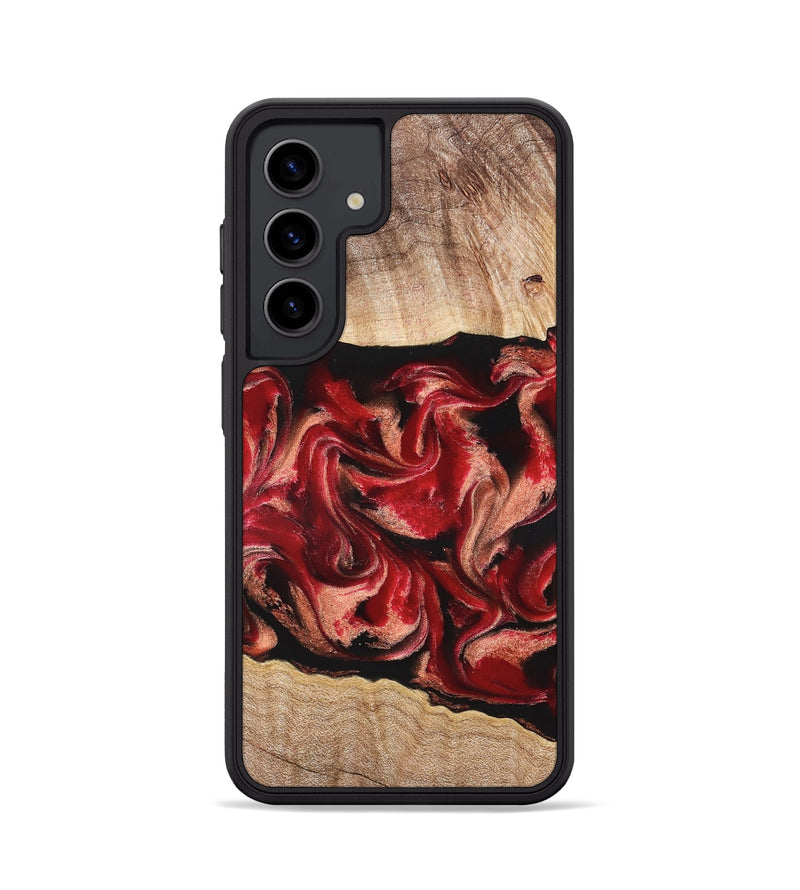 Galaxy S24 Wood Phone Case - Dolly (Red, 822117)
