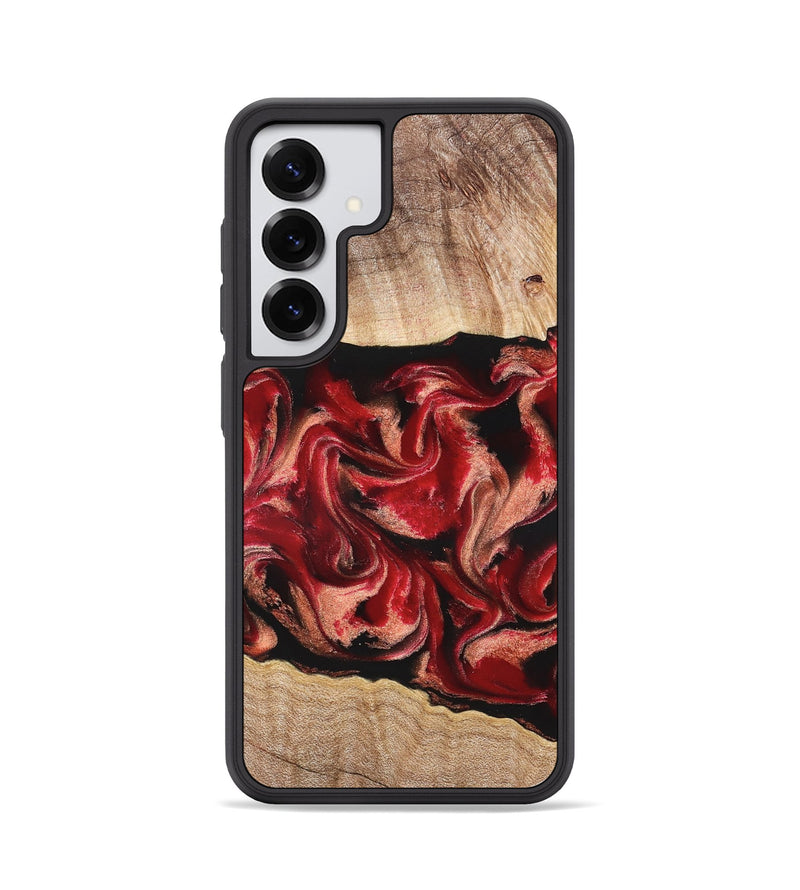 Galaxy S25 Wood Phone Case - Dolly (Red, 822117)