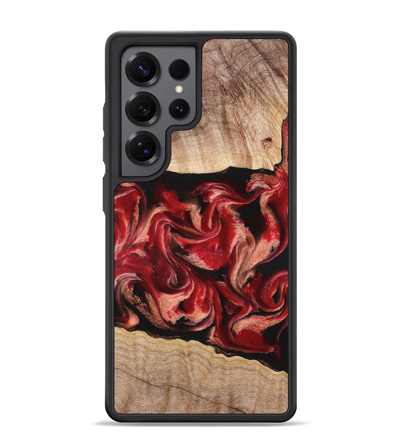 Galaxy S25 Ultra Wood Phone Case - Dolly (Red, 822117)