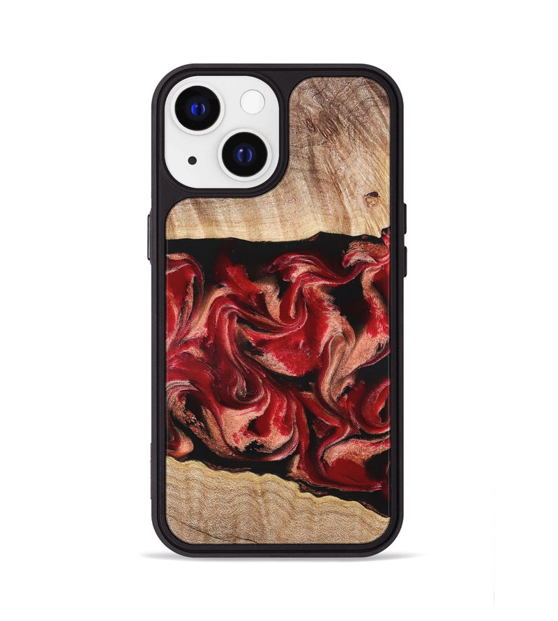 iPhone 13 Wood Phone Case - Dolly (Red, 822117)