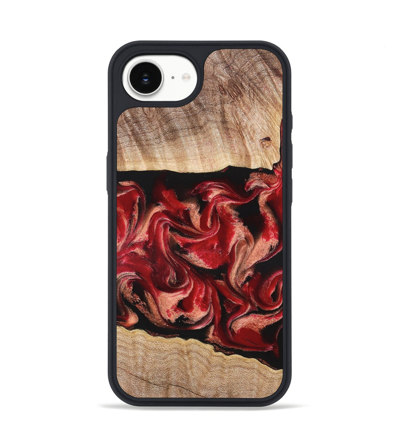 iPhone 16e Wood Phone Case - Dolly (Red, 822117)