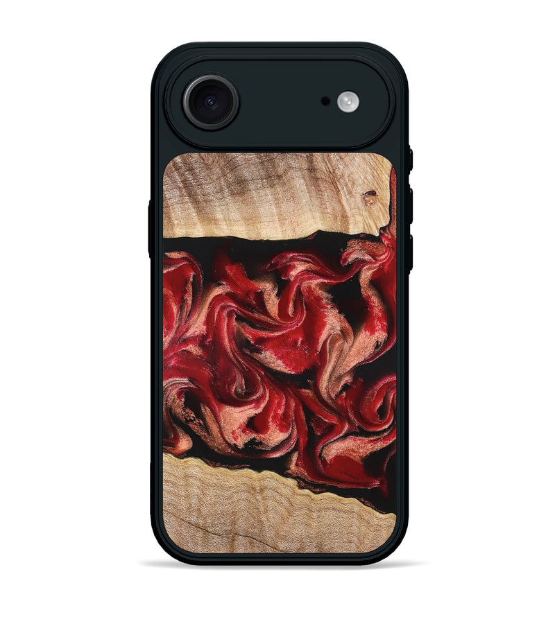 iPhone 17 Air Wood Phone Case - Dolly (Red, 822117)