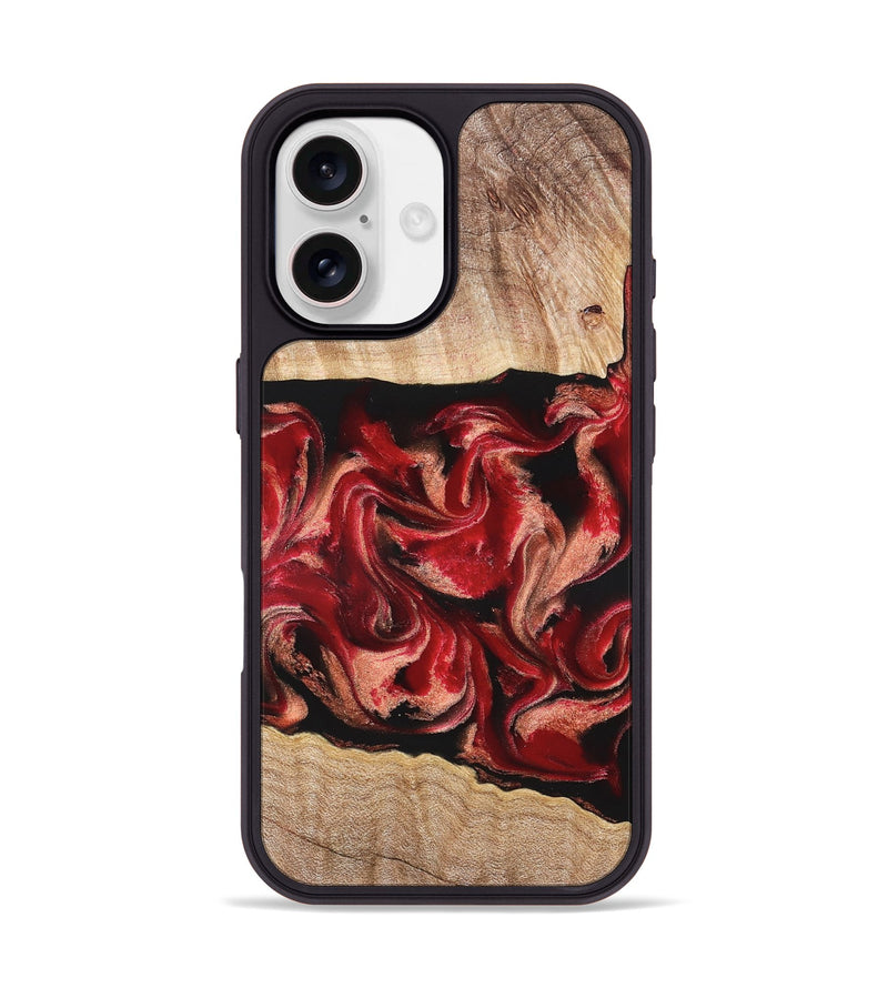 iPhone 17 Wood Phone Case - Dolly (Red, 822117)