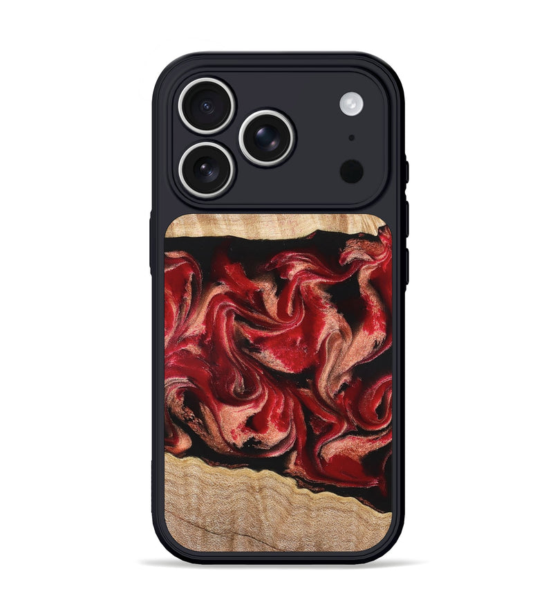 iPhone 17 Pro Wood Phone Case - Dolly (Red, 822117)