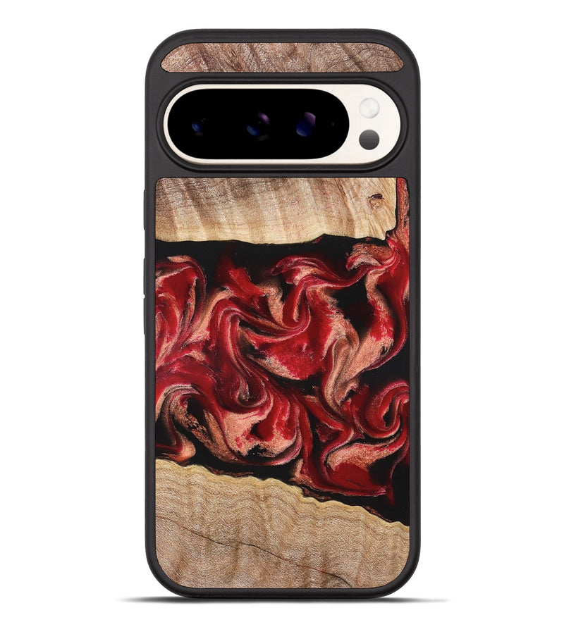 Pixel 10 Pro XL Wood Phone Case - Dolly (Red, 822117)