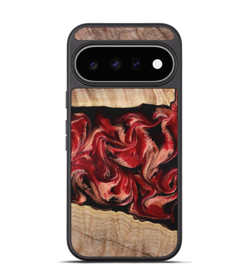 Pixel 11 Wood Phone Case - Dolly (Red, 822117)