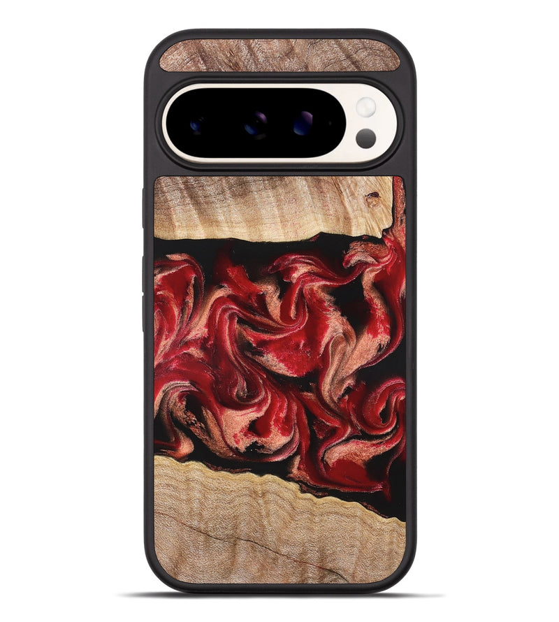 Pixel 9 Pro XL Wood Phone Case - Dolly (Red, 822117)