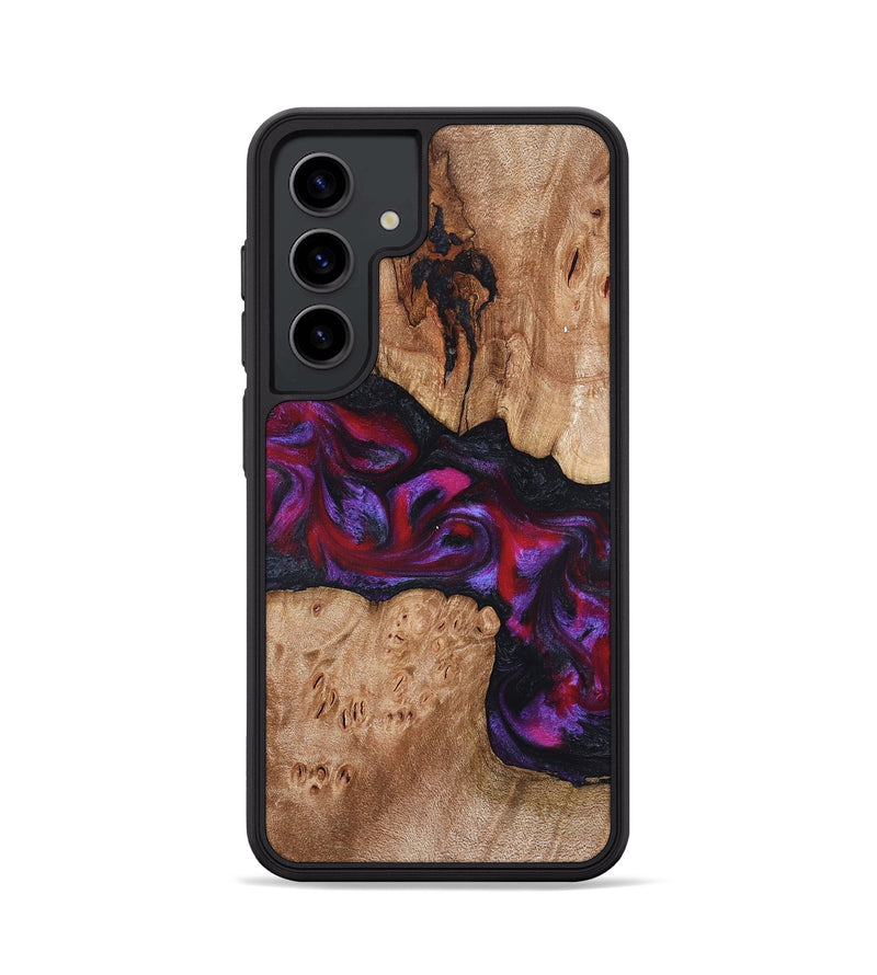 Galaxy S24 Wood Phone Case - Beryl (Red, 822118)