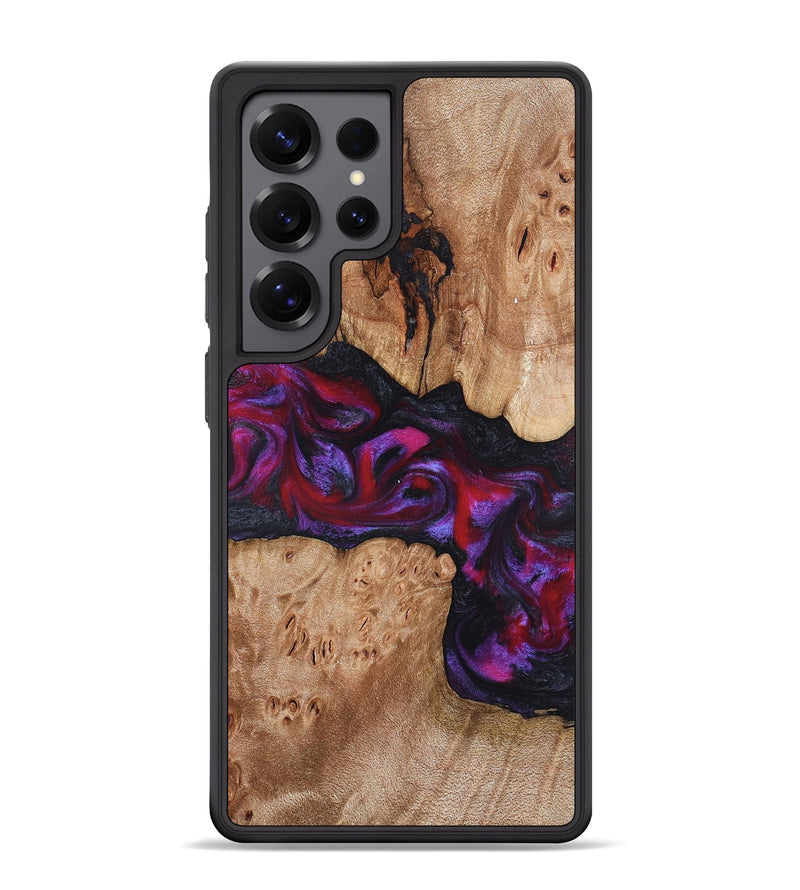 Galaxy S25 Ultra Wood Phone Case - Beryl (Red, 822118)