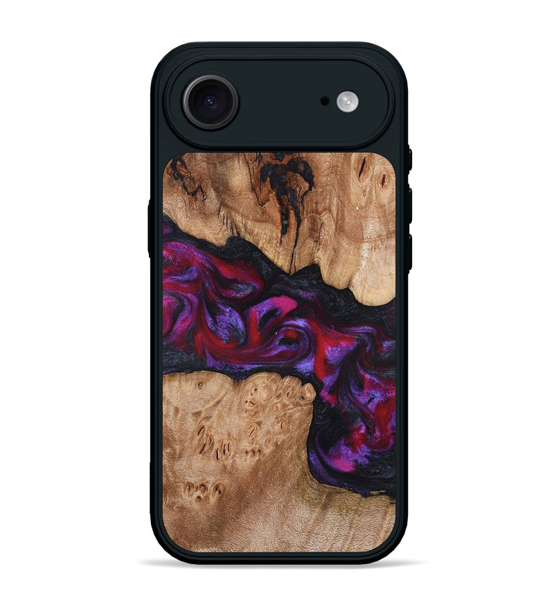 iPhone 17 Air Wood Phone Case - Beryl (Red, 822118)